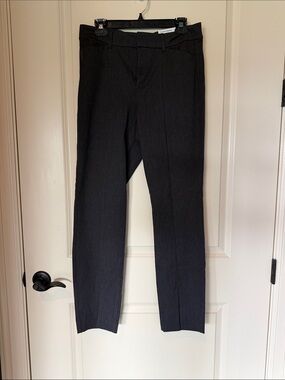 Old Navy Black Straight-Leg Career Pants